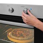 Forno a Gás de Embutir 78L Fischer com Grill e Timer 36450-104456 Inox 127V (110V)