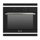 Forno a Gás de Embutir 90 Litros Totale Nero com Grade de Ven