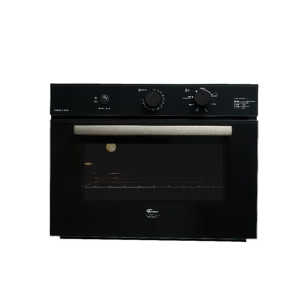 Forno A Gás De Embutir Fischer Infinity 50 Litros Preto 127v