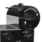 Forno A Lenha 1-30 Fogão Acoplado 2b E Caixa De Lenha Preto