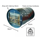 Forno A Lenha De Tambor Grande 200 Litros