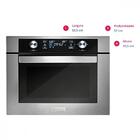 Forno Com Microondas De Embutir Midea 45l - 220v - Myac72