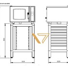 Forno Combinado 3 Gn's Gourmet C/ Cavalete Wictory Wcaa-3eg