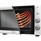 Forno De Bancada Mueller 50 Litros Com Grill Branco Mfb50f