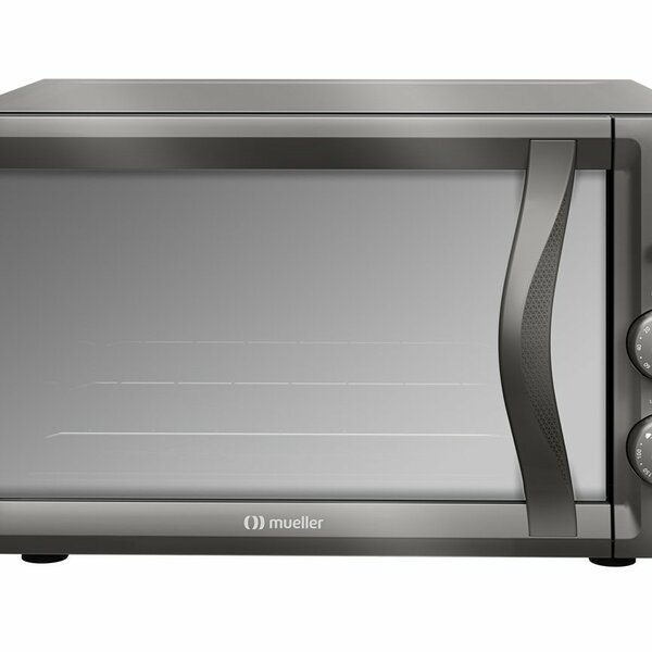 Forno De Bancada Mueller 50 Litros Com Grill Espelhado Mfb50f Leroy