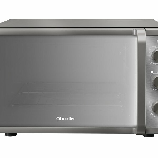 Forno De Bancada Mueller 50 Litros Com Grill Espelhado Mfb50k