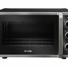 Forno De Bancada Mueller 50 Litros Com Grill Preto Fosco Mfb5