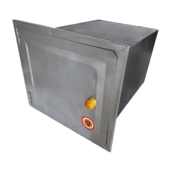 Forno De Chapa Galvanizada N°02 Sem Cinzeiro 50x30x25cm