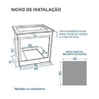 Forno De Embutir A Gás 50l Semplice Venax - Gii - 220v