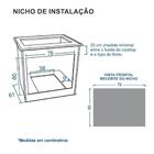 Forno De Embutir A Gás 90l Arena-eg Gii Preto Glp 127v