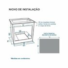 Forno De Embutir A Gás 90l Cristallo Venax - Gii - Inox - 127v