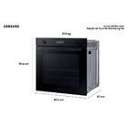 Forno De Embutir Elétrico Com Função Air Fry Samsung 76l Clea