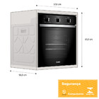 Forno De Embutir Elétrico Consul 84l Preto Com Timer Autodesl