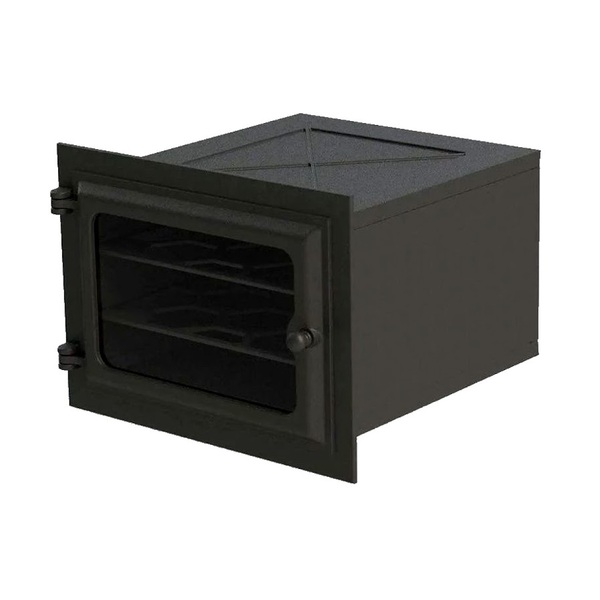 Forno De Ferro Com Vidro - Modelo Libaneza 51x45 5x30 5 Cm