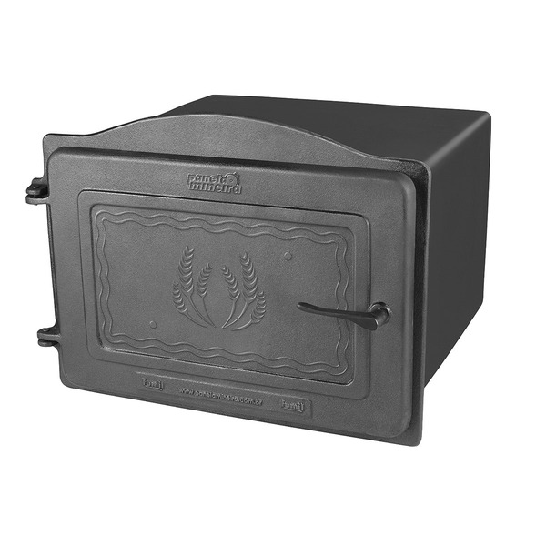 Forno De Ferro Fundido Angra Para Fogão A Lenha 49x49x33 Cm