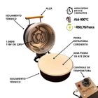 Forno De Pizza Elétrico Pizzehome P300 110v