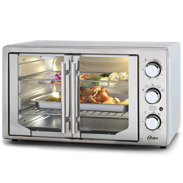 Forno E Fritadeira Sem Óleo Oster 42l French Door 2 Em 1 - 12