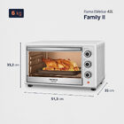 Forno Elétrico 42l Family Ii Mondial Branco E Inox- Fr-42-w 2