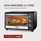 Forno Elétrico 42l Family Ii Mondial Preto/inox Fr-42 60hz 12