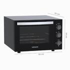 Forno Eletrico 45l Grand Gourmet Preto Fosco