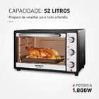 Forno Elétrico 52l Grand Family Ii 1800 220v Fr-52 Mondial Pr