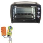 Forno Elétrico Agratto 44l 127v E Extensão 3m 3 Tomadas