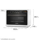 Forno Elétrico Continental De Bancada Grill 44 Litros Branco