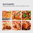 Forno Elétrico de Bancada 42L Preto e Inox com Grill e Timer 220V 75529-02 Mondial