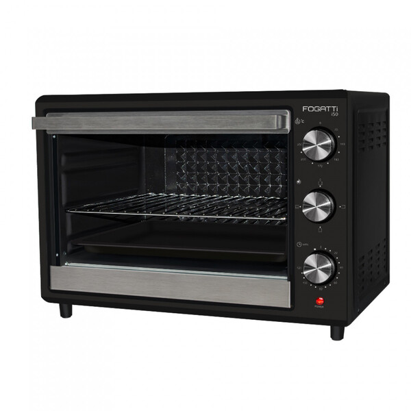 Forno Elétrico De Bancada 50 Litros Fogatti Black I50