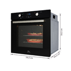Forno Elétrico de Embutir 48L Preto Bivolt Infinity Touch 28607-65779 Fischer