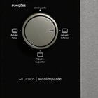 Forno Elétrico de Embutir 48L Fischer com Grill e Timer Fit Line 34493-95482 Preto 220V