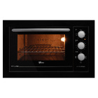 Forno Elétrico de Embutir 48L Fischer com Grill e Timer Fit Line 34493-95482 Preto 220V