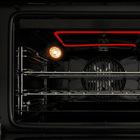 Forno Elétrico de Embutir 50L Fischer com Grill Timer e Turbo Convection Infinity 15740-27308 Inox 127V (110V)