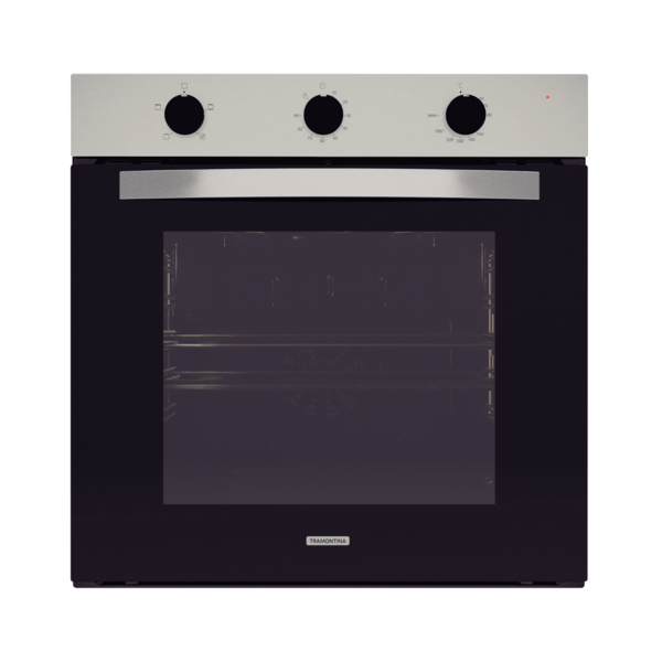 Forno Elétrico de Embutir 74L Preto com Grill e Timer 220V Perfecta 94863220 Tramontina