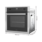 Forno Elétrico de Embutir 76L Inox 220V 20.07.11306 Debacco