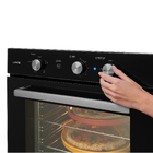 Forno Elétrico de Embutir 78L Preto com Grill e Timer 220V 36400-104429 Fischer