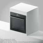 Forno Elétrico de Embutir 80L Preto com Grill e Timer 220V OE8EA Electrolux