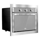 Forno Elétrico De Embutir Eos 47l Porta De Vidro Espelhado Ef