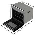 Forno Elétrico Digital De Embutir Mueller 68 Litros Inox Espe