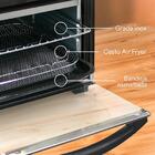 Forno Elétrico E Air Fryer 25l Eos Efe25ap Preto 220v