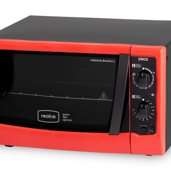 Forno Elétrico Eros Preto/vermelho - 127v