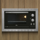 Forno Eletrico Fischer Fit Line Embutir 44L Inox 127V