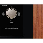 Forno Eletrico Fischer Fit Line Embutir 48l Frontal Preto 127