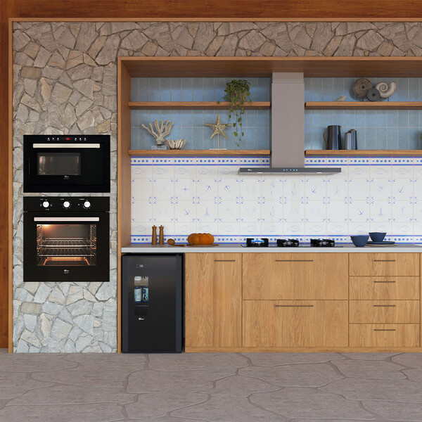 Forno Elétrico Infinity Embutir 78l Com Grill Preto Fischer | Leroy Merlin