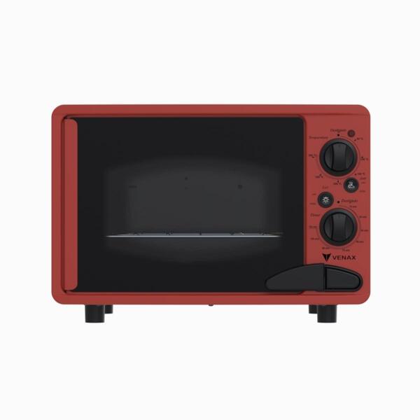 Forno Eletrico Luxo 45l Classic Vintage Vermelho