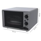 Forno Eletrico Luxo 45l Grafite