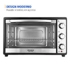 Forno Elétrico Mondial 52l Frn52b 1800w Grand Family Ii Preto