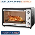 Forno Elétrico Mondial 52l Frn52b 1800w Grand Family Ii Preto