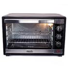Forno Eletrico Moob 60l 2200w Preto Espeto Giratorio 220v