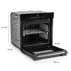 Forno Elétrico Panasonic De Embutir Black Glass Hl-cx672brpk